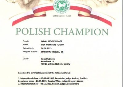 Indah polish champion
